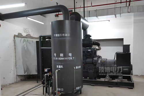 中国建筑第五工程局有限公司订购400KW、350KW广西顶博发电机组制造各一台